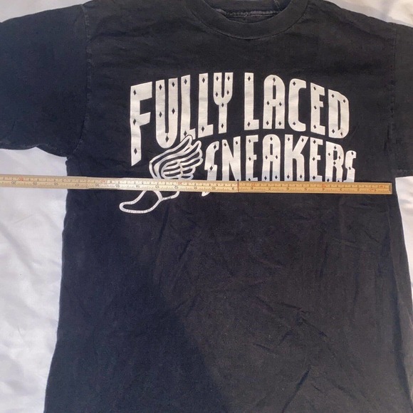 Fully Laced T-Shirt Size Men Black Graphic‎ - Picture 3 of 9